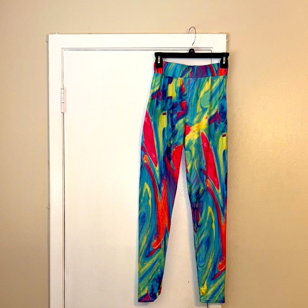 Colorful Abstract Leggings